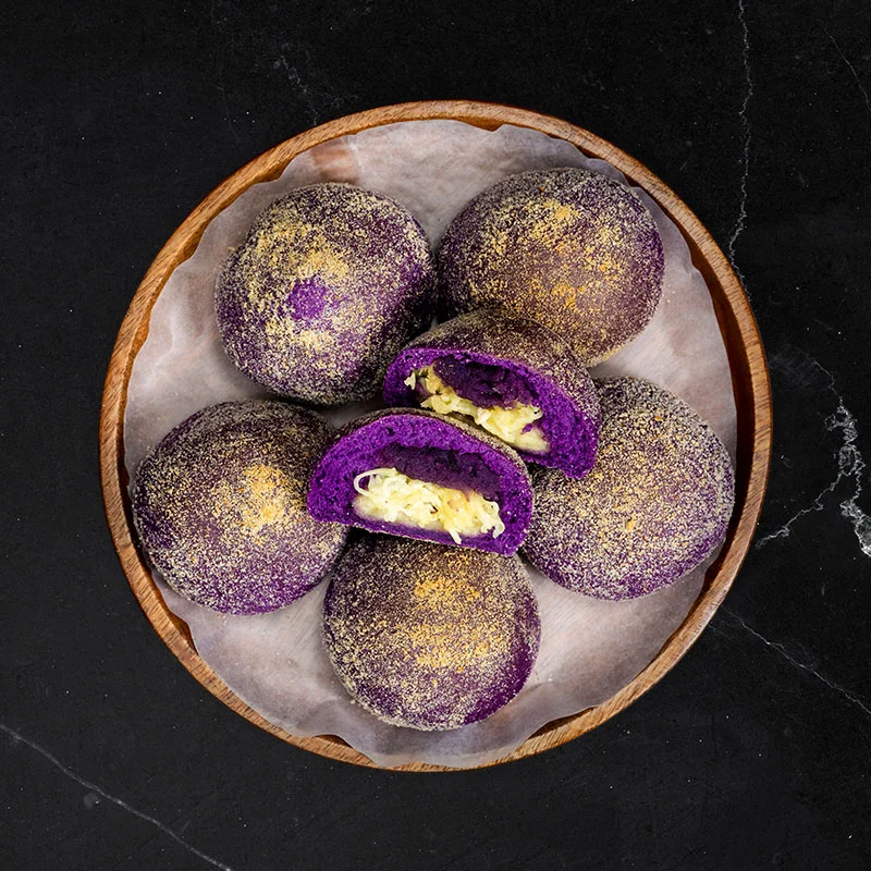 Ube-Cheese-Pandesal